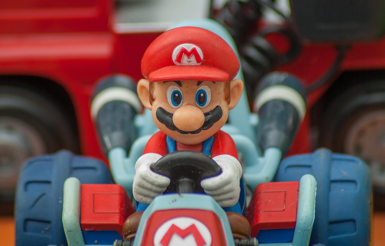 Mario in his Kart